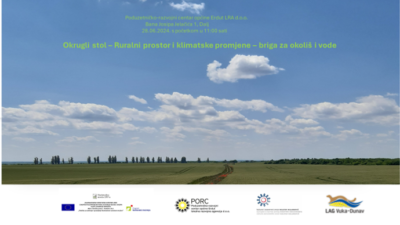 Najava: Okrugli stol „Ruralni prostor i klimatske promjene – briga za okoliš i vode“