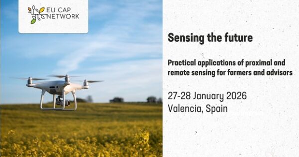 Radionica EU ZPP mreže „Osjećaj budućnosti: praktična primjena proksimalnih i daljinskih istraživanja za poljoprivrednike i savjetnike“ – iskažite interes za sudjelovanje