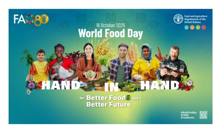 16. listopada 2025. obilježavamo 80. Svjetski dan hrane