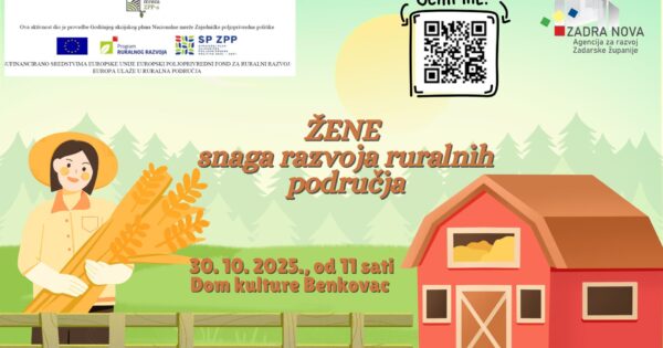Poziv na konferenciju u Benkovcu „Žene – snaga razvoja ruralnih područja“