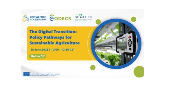 Održana je radionica na temu „The Digital Transition: Policy Pathways for Sustainable Agriculture“