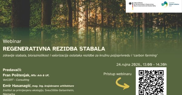 Kako ostatke rezidbe pretvoriti u vrijedan resurs? | webinar 24. rujna 2026. u 13:00 h